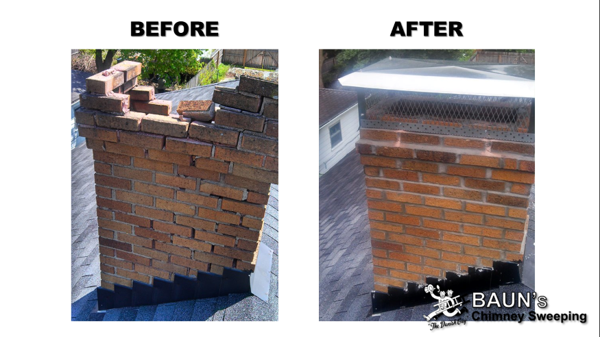 fire brick repair before and after