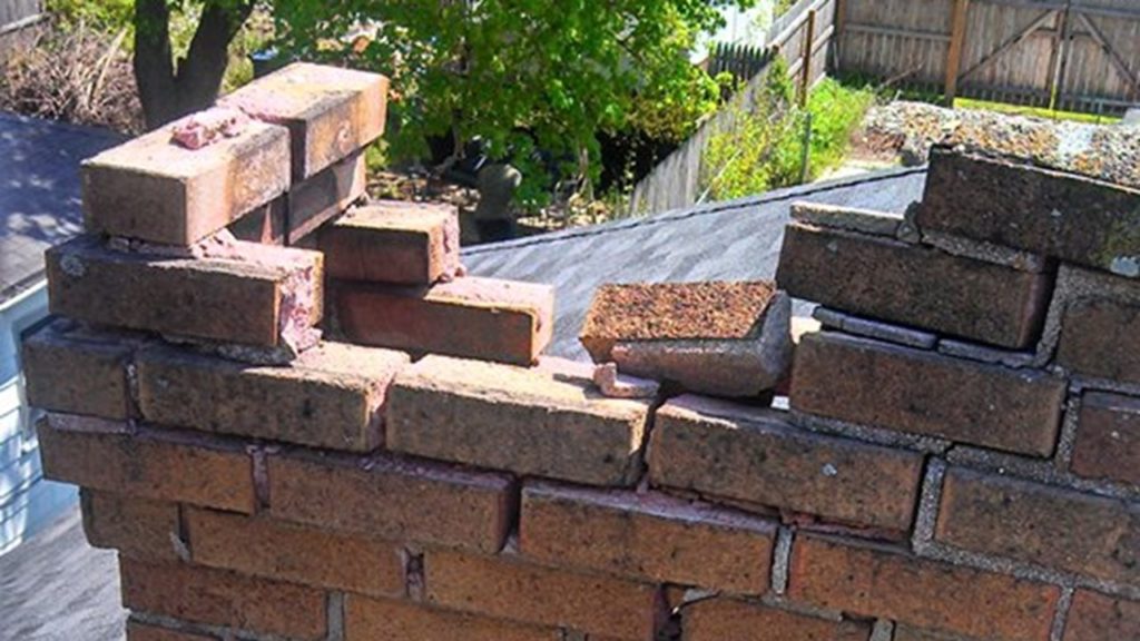 chimney fire brick repair